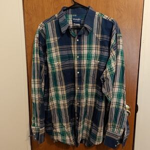 Wrangler western style button up